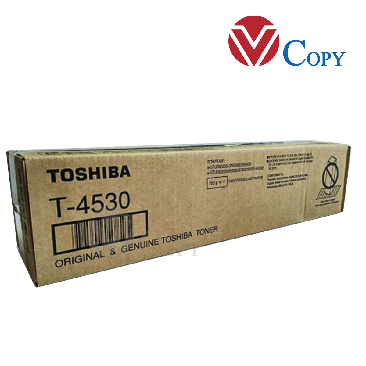 Mực Thương hiệu dùng cho máy photocopy Toshiba E- studio 255/305/305S/305SD - 355/355S/355SD/455/455S/455SD - Chip Mực T-4530U